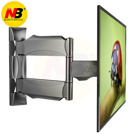 Soporte de pared de TV NB P4, brazo oscilante de 3 brazos para Monitor de movimiento completo, Panel plano LED LCD, tamaño 32 
