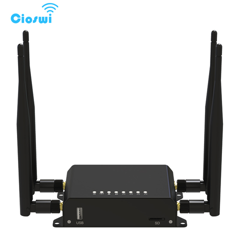 Cioswi 300 Mbps 4G Router Wifi 3G 4G con ranura para tarjeta Sim ranura coche/Autobús router Wifi 128 MB RAM enrutador OpenWRT enrutador Lte Wifi Router ► Foto 1/6