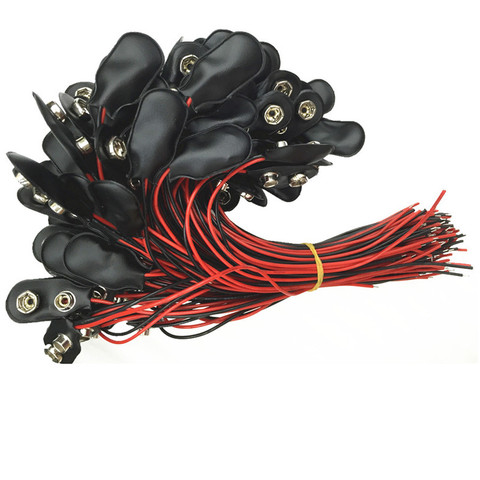 10 Uds 9V batería clip conector cables de plomo soporte tipo I ► Foto 1/2