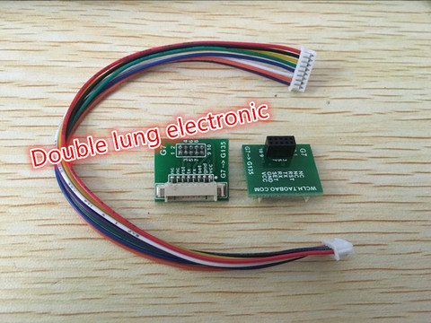 10 unids/lote La G7 Placa de interruptor con cable para el sensor láser de PMS7003 PM2.5 partículas ► Foto 1/1