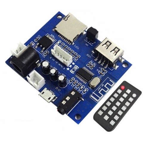 Receptor de Audio con Bluetooth 5,0, adaptador inalámbrico de 3,5mm, disco USB, tarjeta TIF, decodificación de reproductor Mp3 con Control remoto ► Foto 1/5