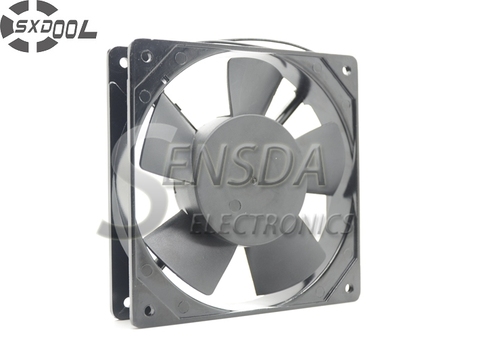 SXDOOL-ventilador de refrigeración, 220V, 12025, 120x120x25mm, 12cm, 120mm, 50/60HZ, 0.10A, Enfriador de rodamientos ► Foto 1/2