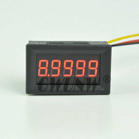 Medidor de voltímetro digital GWUNW DC BY536V 9,9999 (10 V) medidor de voltaje de alta precisión de 5 bits ► Foto 1/5