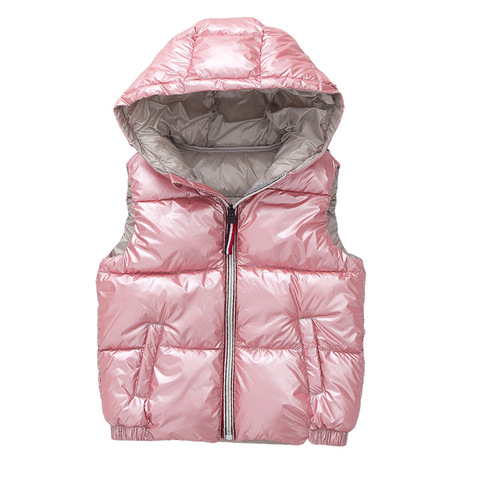 Chaleco de algodón con capucha para niños de 3 a 11 años, abrigos de invierno ► Foto 1/6