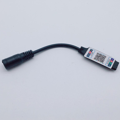 Mini controlador RGB Bluetooth DC5V 12V 24V, banda de luz de música, controlador para tira LED RGB ► Foto 1/2