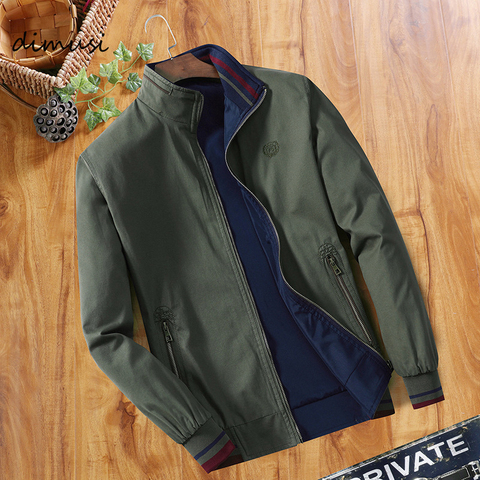 Detalles acerca de primavera y otoño de los hombres chaqueta Casual chaquetas de hombre abrigo cazadora cuello chaqueta de béisbol Mens Slim abrigos 5XL... YA810 ► Foto 1/6