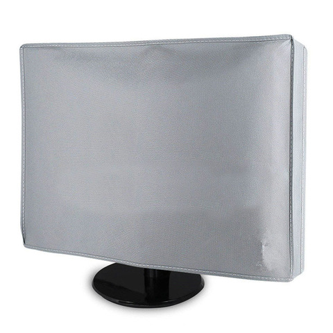 Funda protectora de pantalla LCD para ordenador de escritorio, no tejida, gris, GL001, 21 