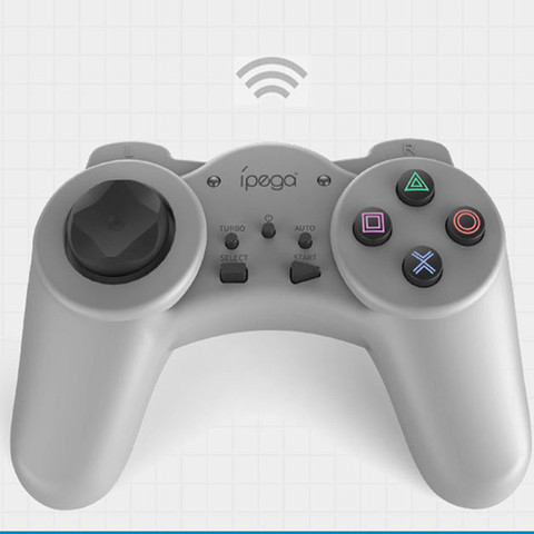 Controlador de juegos inalámbrico Joystick doble vibración Auto y Turbo Gamepad para PS Mini PS Classic PC teléfono tableta android dispositivo ► Foto 1/1