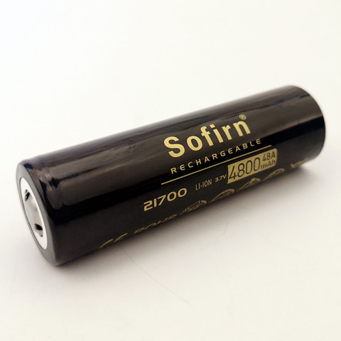 Sofirn alto drenaje 21700 batería Li-Ion 4800mah batería 48A 10C de aprobación de la gestión 3,7 V 21700 celular baterías recargables ► Foto 1/6