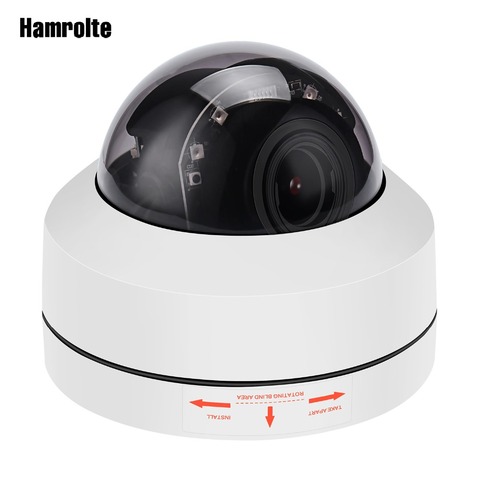 Hamrotte-cámara domo de velocidad Onvif, cámara IP PTZ de 5MP/2MP, 4x Zoom, enfoque automático (2,8-12mm), impermeable, para exteriores, H.265, Hisee P2P ► Foto 1/6