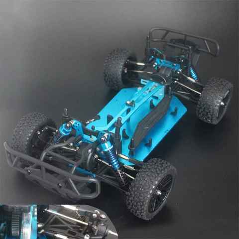 Chasis versión actualizada 1/10 RC 4WD, coche todoterreno, Buggy, camión corto, Marco vacío, sin escobillas, versión HSP 94170 ► Foto 1/3