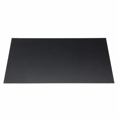 Placa plana de plástico ABS, 1 Uds., 1mm de grosor, 200x300mm, color negro, herramientas de bricolaje para la industria ► Foto 1/1