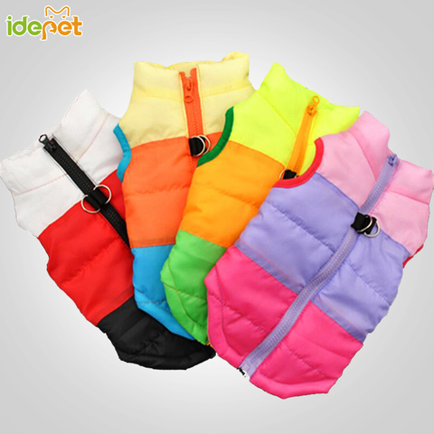 Invierno Ropa Para Perros Mascotas Coat Jacket Chaleco Arnés Del Perrito ropa Para Mascotas Perro Suéter Camisa Ropa para Perros 15S1 ► Foto 1/6