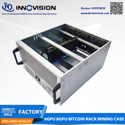 Caja de minería de bitcoin, 6GPU, 8GPU, gran oferta ► Foto 1/6