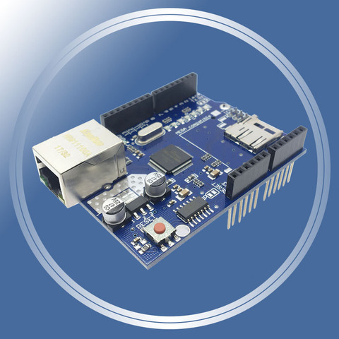 Shield UNO-Placa de desarrollo para arduino, escudo Ethernet W5100 R3 UNO Mega 2560 1280 328 UNR R3 ► Foto 1/6