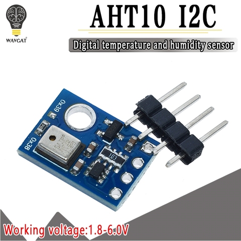 Sensor Digital de temperatura y humedad de alta precisión AHT10, módulo de medición, comunicación I2C, sustituye a DHT11 SHT20 AM2302 ► Foto 1/6