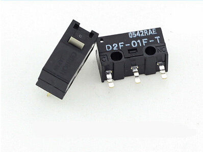 2 unids/lote 100% original hecho en Japón punto gris Omron D2F-01F D2F-01F-T ratón micro interruptor ratón botón contactos de aleación de oro ► Foto 1/1