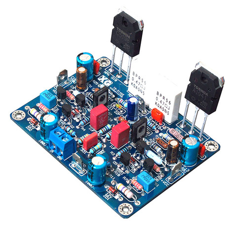 KYYSLB-placa amplificadora de potencia AC Dual 18V A1 20W, amplificador de potencia para el hogar, placa amplificadora de potencia ON5551/5401 BD139/BD140 ► Foto 1/2