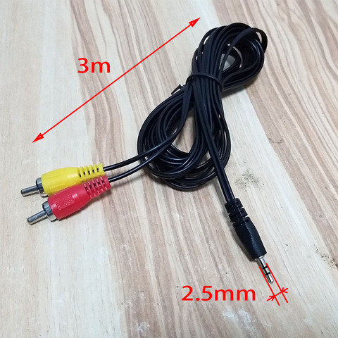 Cable AV de 3m de largo para mando de juegos, Conector de 2,5mm ► Foto 1/1