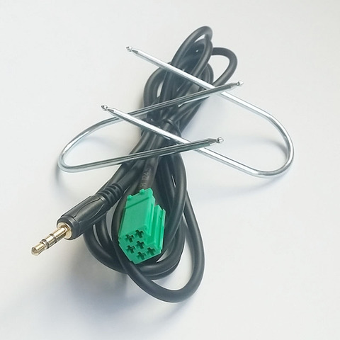 Biurlink-Cable auxiliar de Radio, Cable de entrada de Audio para Renault Updatelist ► Foto 1/6