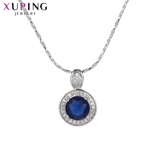 Xuping-Colgante pequeño y sencillo para mujer, joyería con diseño para el día de la madre, M35-3008 ► Foto 1/1