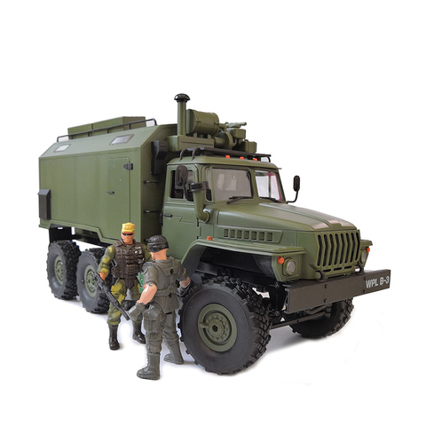 Nuevo juguete 1:16 2,4G 6WD WPL B-36 B36 del C24 B-24 Ural Rc coche del ejército militar camión rc al aire libre Rock Crawler vehículo RTR ► Foto 1/6