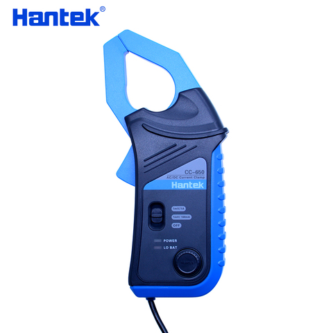 Hantek-osciloscopio de pinza de corriente AC/DC, CC-65 de enchufe BNC, de 20KHz CC-650/400Hz, ancho de banda 1mV/10mA 65A/650A original ► Foto 1/6
