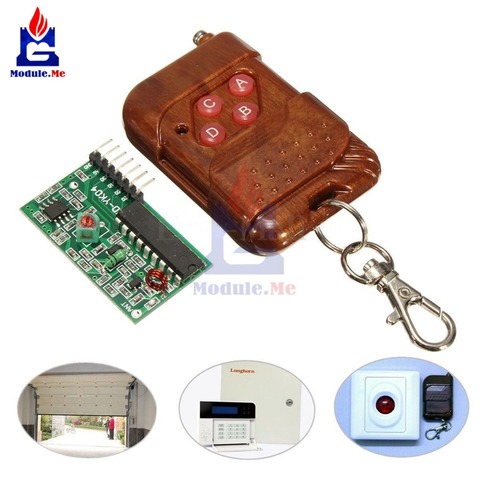 1 2262/2272 cuatro 4 CH clave inalámbrico Kit de Control remoto 315Mhz ASK receptor decodificador Junta módulo Arduino 5V/12V ► Foto 1/6