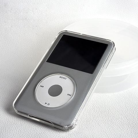 Cristal transparente PC protección completa del cuerpo caso para Apple iPod clásico 6th 80 GB 120 GB 7th 160 GB cubierta coque fundas shell ► Foto 1/3
