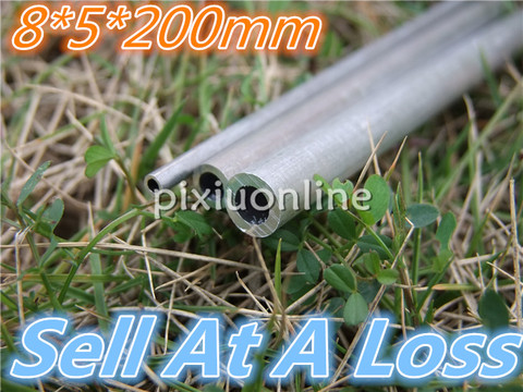 Tubo de Pipa de aluminio hueco Circular para fabricación de modelos, longitud de 20cm, K794, 5x8mm, 1 unidad, envío directo ► Foto 1/2