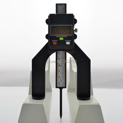 Medidor de profundidad Digital, medidor de profundidad de banda de rodadura Digital LCD, apertura automática magnética, enrutador manual de 80mm, medidor de altura ► Foto 1/6