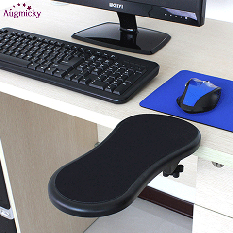 Almohadilla protectora de mano para Reposabrazos de escritorio, soporte de brazo para ratón, extensor de silla para mesa de ordenador acoplable ► Foto 1/6