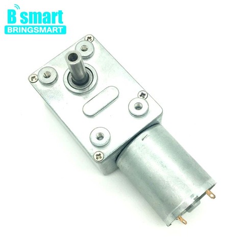 CW/CCW Motor de engranaje de tornillo sin fin 3RPM a 210RPM 6V 12V DC Motor 24V motores eléctricos para juguetes barbacoa cerradura electrónica con cerradura ► Foto 1/6