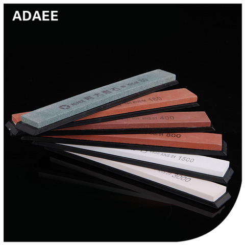 ADAEE-recambio de piedra de afilar, afilador angular fijo, 150x20x5mm con base, 1 pieza ► Foto 1/6