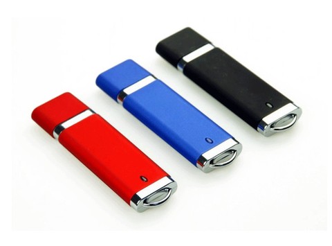 Dispositivo USB 2,0 de alta calidad en 3 colores, Pendrive de 64GB 32GB 16GB 8 GB, unidad de memoria USB personalizada Clef ► Foto 1/6