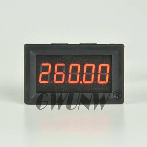 GWUNW-amperímetro digital DC 0-500.00mA(500mA), 5 bits, 0,36 pulgadas ► Foto 1/5