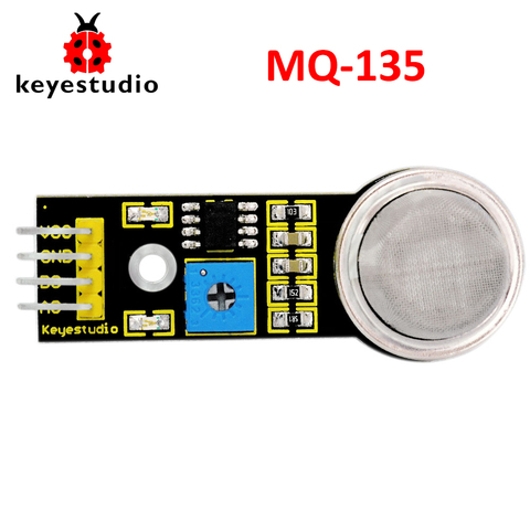 Envío libre! Keyestudio MQ-135 SnO2 benceno sulfuro Sensor de calidad de aire módulo para Arduino ► Foto 1/5