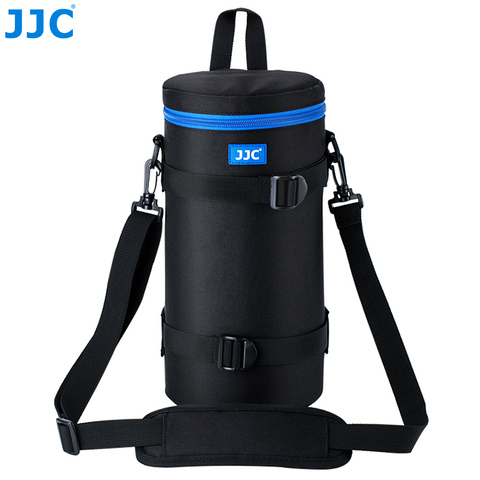 JJC DLP-7II funda de lente de lujo para Nikon AF-S NIKKOR 200-500mm f/5.6E ED VR incluye una correa de hombro libre con la almohadilla de hombro ► Foto 1/6