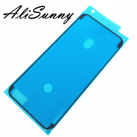 AliSunny-pegatina impermeable para iPhone 7, 6S Plus, 7Plus, 8 X, 8P, 3M, precortada, marco de pantalla LCD, piezas de reparación, 10 Uds. ► Foto 1/2