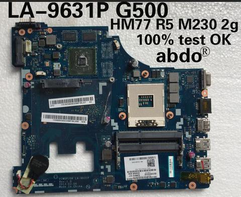 VIWGP/GR-placa base LA-9631P para portátil Lenovo G500, PGA989, HM76, GPU, HD8570M/R5, M230, DDR3, FUNCIONA AL 100% ► Foto 1/5