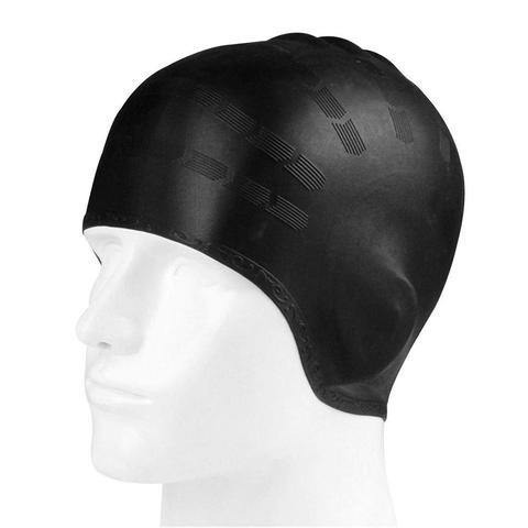 Gorros de natación impermeables para adultos, gorra de protección para oídos, de pelo largo, para natación, gran tamaño, de silicona ► Foto 1/6