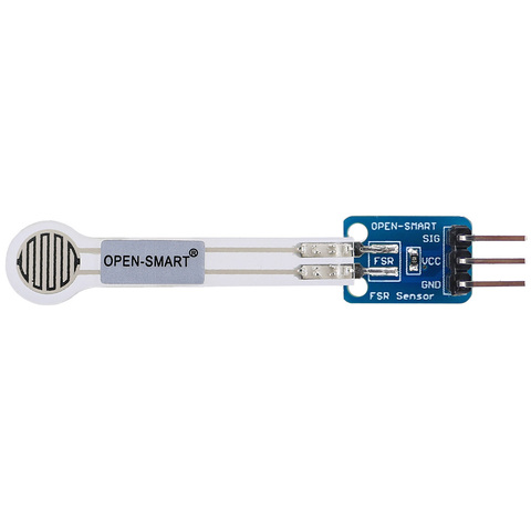 Módulo Sensor FSR de 50 N/5 kg para Arduino de bajo coste fácil de convertir presión a señal de tensión ► Foto 1/3