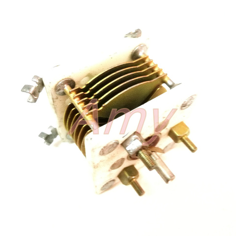 Productos antiguos, cada uno conectado a un condensador de aire variable de conexión doble 12pf-46pf ► Foto 1/2