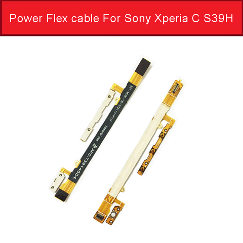 Botón de encendido/apagado, cable flexible para Sony Xperia C S39H S39C C2304 C2305, botón de subir volumen y bajar Cámara, cable flexible ► Foto 1/3