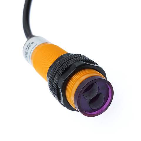 Interruptor de proximidad E3F-DS30C4, sensor fotoeléctrico NPN PNP, 30cm, rango de detección E3F-DS30P1 ajustable/P2/B2 ► Foto 1/5