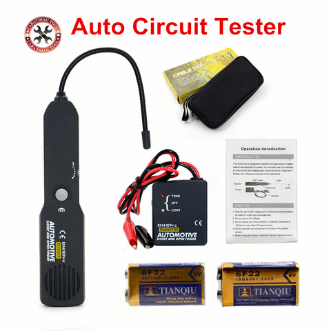 Rastreador de cables Universal EM415PRO para coche rastreador de cables automotrices, localizador de circuito abierto y corto, Detector Tracer para reparación de vehículos de coche, 6-42V CC ► Foto 1/6