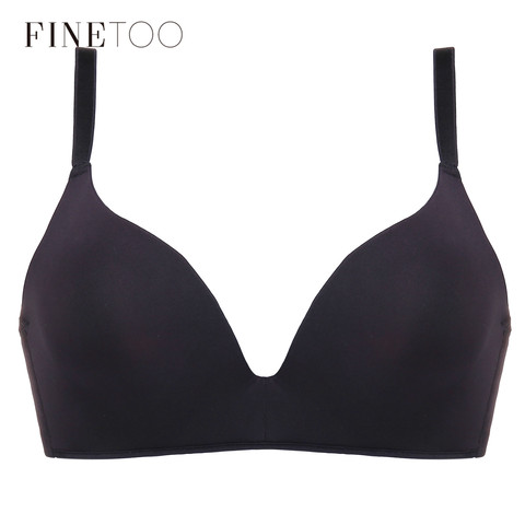 FINETOO Sexy lencería Sexy ropa interior mujer ropa interior Ultra-delgada sujetador sin aros Bralette sin costuras cómodo transpirable ajustado pecho sujetador Casual ► Foto 1/6