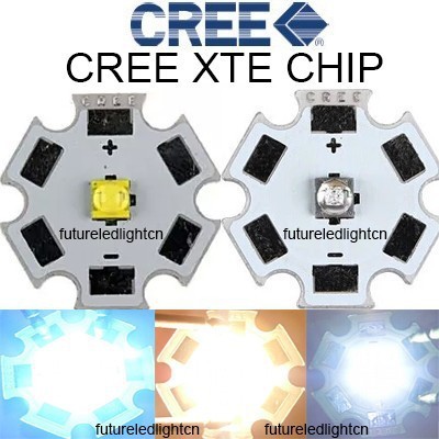 LED blanco cálido Cree XT-E XTE, 5W, 3000-3200K, blanco frío, 6000-6500K, Azul Real, 450-455NM, 20MM, envío libre de PCB, 1 Uds. ► Foto 1/6