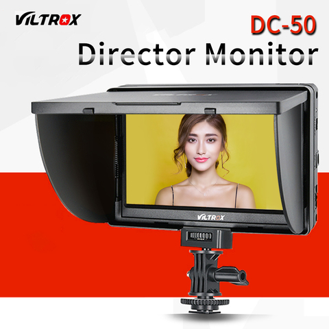 Viltrox-pantalla portátil DC 50 Viltrox DC-50, 5 pulgadas, 480P, Monitor LCD a Color con Clip, HDMI, para cámara, accesorios de estudio fotográfico ► Foto 1/6