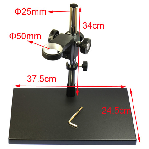 Portátil de enfoque Manual microscopio Digital de soporte USB microscopio adecuado para 38mm-34mm Microscopio de diámetro ► Foto 1/6